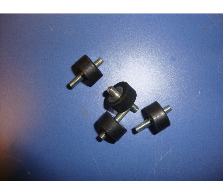 Silentblock cilindrico T16-8 M4 (unidad)