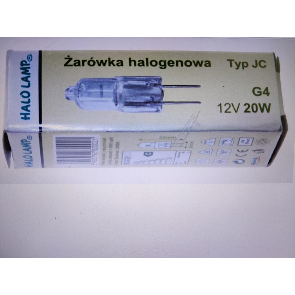 Bombilla Halógena G4 12V/20W #RD#1310100012A#