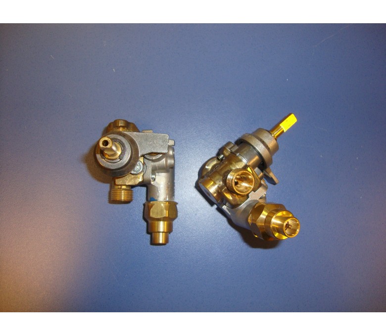 Grifo de gas con seguridad (SABAF15)