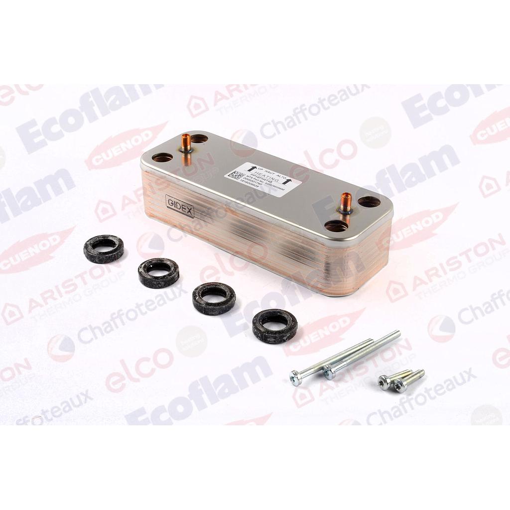 Intercambiador sanitario 16