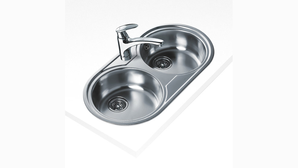 Fregadero DR 80 2C Inox